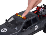 Mamido Sada elektrické autíčko Pickup a motorka Zvuk Svetlo + otváracie dvere ZA5233