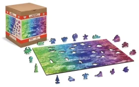 Wooden City Drevené puzzle Koralový útes 2v1