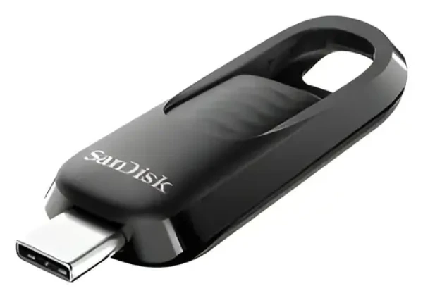 SanDisk Ultra Slider 256 GB / Flash Disk / USB-C / USB 3.2 Gen 1 (SDCZ480-256G-G46)