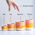 Studio Arhoj Porcelánový hrnček Mandarin 50 ml