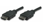 Manhattan HDMI kábel s ethernetom 15m / HDMI-HDMI / tienený / čierna (308434)