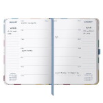 Busy B Týždenný diár Busy Life Floral 2025/26