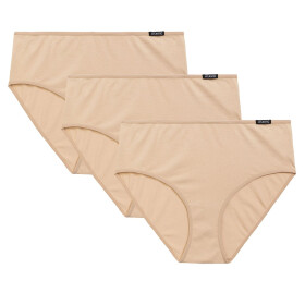 Dámske 3 balenia nohavičiek 579 beige - Atlantic Béžová XL