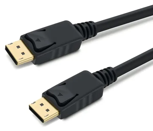 PremiumCord DisplayPort 1.3 čierna / Prepojovací kábel / M/M / 2 m / 32,4 Gb/s / HDCP 2.2 (kport5-02)