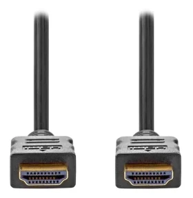 Nedis High Speed HDMI 2.0 1m čierna / Kábel HDMI / 4K 60Hz / Ethernet / pozlátené konektory (CVGL34060BK10)