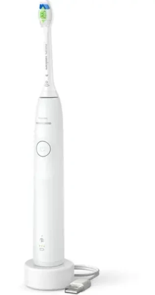 Philips Sonicare 5300 HX7108/01 biela / Sonická zubná kefka / 62.000 kmitov / 2 režimy / 1 hlavica (HX7108/01)