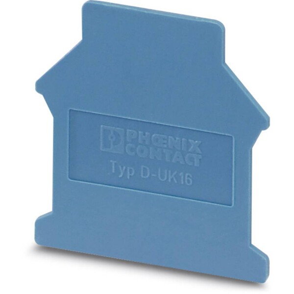 End cover D-UK 16 BU 3006108 Phoenix Contact; 3006108