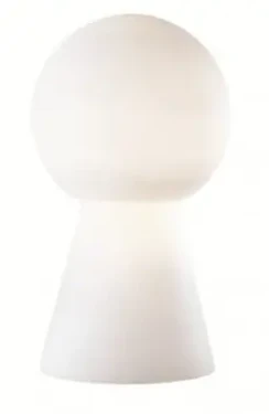 Ideal lux Birillo TL1 medium bianco 60W biela / stolná lampička / E27 / IP20 (000251)