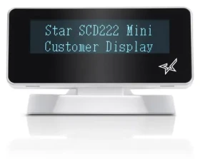 Star Micronics SCD222U biely / Zákaznícky displej / pre mPOP (39990020)