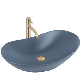 REA - Umývadlo na dosku ROYAL Blueberry Matt 61x35 REA-U6373