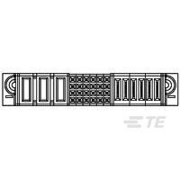 TE Connectivity 6450851-1 1 ks Tray; 6450851-1