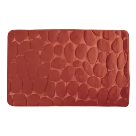 MSV Pebbles kúpeľňová predložka 40 x 60 cm terakota / PU pena / protišmyková