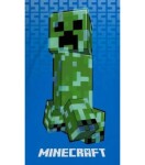 Carbotex Minecraft SSS HAX601493 osuška modrá 70x140