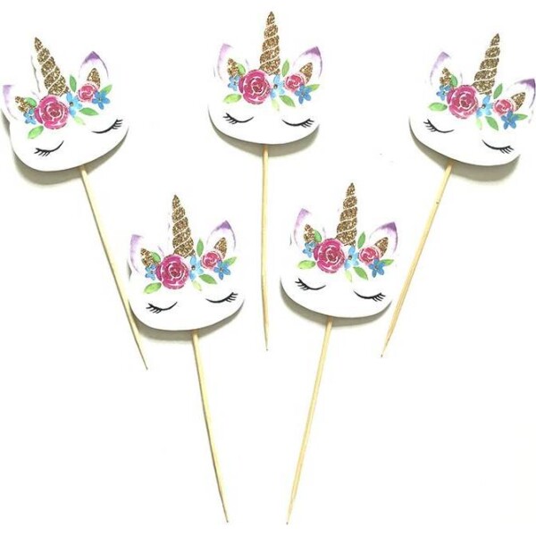 Zápich do muffinov unicorn 24 ks - Cakesicq - Cakesicq