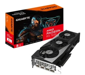 GIGABYTE RX 7600 GAMING OC / 1875-2754 MHz / 8GB D6 / 128-bit / 2x HDMI + 2x DP / 165W (8) / dopredaj (GV-R76GAMING OC-8GD)