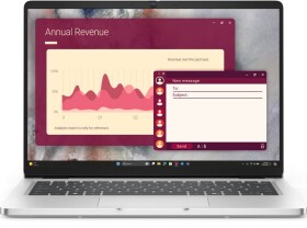 Dell DELL Pro PC14250 Intel Core Ultra 5 235U Notebook 35,6 cm (14") Full HD+ 16 GB DDR5-SDRAM 512 GB SSD Wi-Fi 6E (802.11ax) Windows 11 Pro Czeski, Słowacki Prokovyna