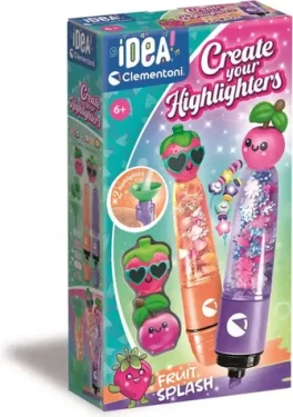 Clementoni IDEA Kreatívna sada na výrobu zvýrazňovačov Fruit