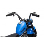 Mamido Detská elektrická motorka Chopper Warrior 36V modrá