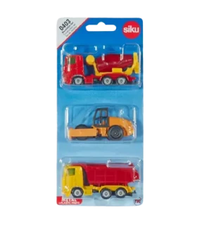 SIKU Blister set - konštrukčný set 3 ks