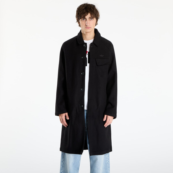 Bunda adidas Premium Essentials Wool Overcoat Black L