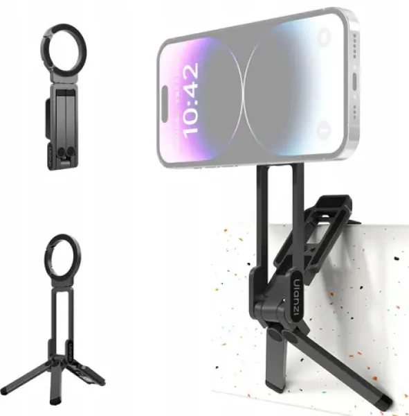 Ulanzi MA38 magnetický stojanček na telefón / Držiak telefónu / MagSafe / kov (SB10511)