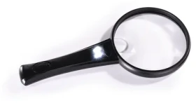HAMA Basic 90 LED / LED čítacia lupa / O 90 mm / 2 LED / bifokálna (5445)