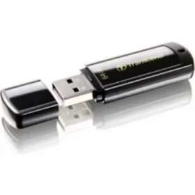 Transcend JetFlash 350 8GB čierna / Flash Disk / USB 2.0 (TS8GJF350)