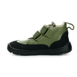 Pegres SBF68 olivové celoročné členkové barefoot topánky 21 EUR