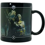 Hrnček The Witcher 3 Geralt & Ciri 480 ml (meniaci sa motív)