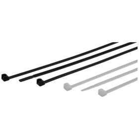 Helukabel 907026-1000, T-SKU 3-36, Sťahovacie pásky s oceľovým jazýčkom, 3.5 mm, 140 mm, čierna, s kovovým jazýčkom, 1000 ks; 907026-1000