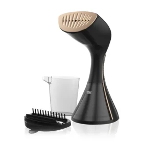 Vertenz Aura 40 čierna / Ručný naparovač odevov / 1650W / 260 ml / 27 g-min (V-AURA 40 BLACK)