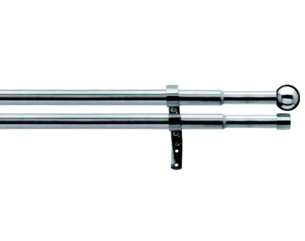 Garniža dvojradová Lory 200-350 cm, ušľachtilá oceľ%