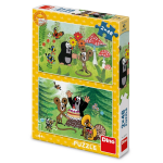 Dino Krtko: Oslava 2x48 Puzzle