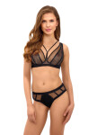 Mäkká podprsenka Lupo 2521 bralette černá 75D