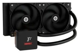 Enermax Liqmax IV ELC-LMIV240-SF / Vodné chladenie CPU / 240 mm / AM4 AM5 / Intel 1700 1851 / 500-1800 RPM (ELC-LMIV240-SF)