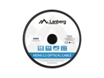 Lanberg HDMI 2.1 (M) - HDMI 2.1 (M) 100m čierna / Optický kábel / AOC / 8K / 48 Gbit / s (CA-HDMI-30FB-1000-BK)