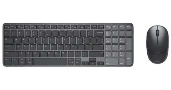 DELL PRO KM746 čierna / Set bezdrôtovej klávesnice a myši / CZ/SK layout / nabíjacie batérie / 5 tlačidiel (580-BDRW)