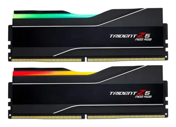G.Skill Trident Z5 Neo RGB 64GB (2x32GB) 6000MHz / Pamäť / DDR5 / CL26 / 1.45V / Non-ECC / Unbuffered / EXPO (F5-6000J2636H32GX2-TZ5NR)
