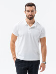 Ombre Polo tričká S1374 White