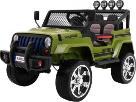Elcars Elektrické auto Jeep Raptor DRIFTER 4x4 Čierna s potlačou