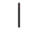 Armac M12/16A Rack 19" čierna / Rozvodný panel / 12 zásuviek / 16A / 1,5 m kábel (M12/15/CZ)