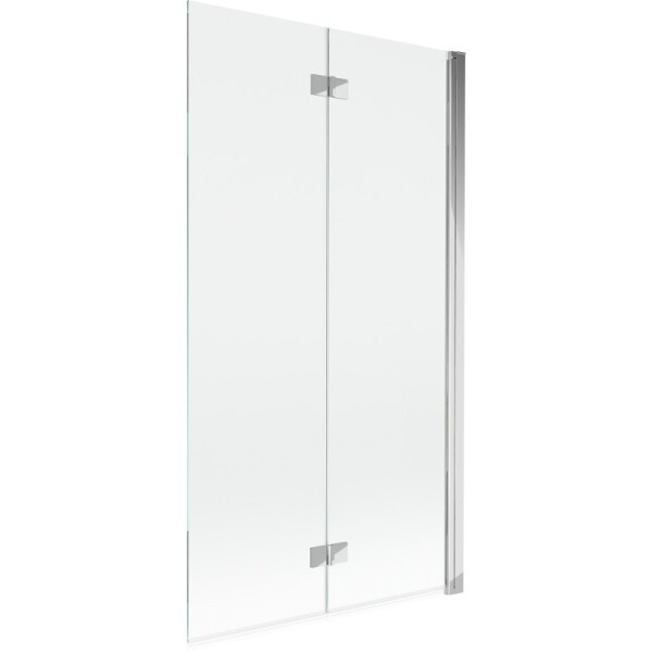 MEXEN - MIST vaňová zástena 100x150 cm 6mm 2-s, chróm, číra, pravá 8A9-100-002-01-00-P