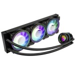 Kolink Umbra Void 360 AIO Performance ARGB čierna / AIO vodný chladič CPU / 3x 120mm / 2600 RPM @ 30 dB / 65.2 CFM (KL-UA360-WC)