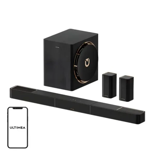 Ultimea Skywave X60 / Soundbar / 7.1.4 / Dolby Atmos / Bluetooth 5.4 / HDMI eARC / bezdrôtový subwoofer (U4421)