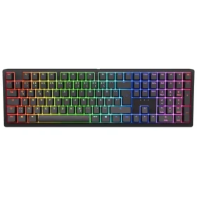 Ducky Zero 6108 Cherry MX2A-Speed-Silver čierna / herná klávesnica / bezdrôtová / 2.4 GHz / USB-C / Bluetooth / DE (DKZE2408ST3-CPDEPDOECL1AW1)