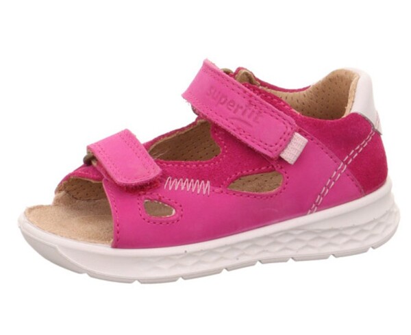 Dievčenské sandále LAGOON Pink/Yellow Superfit 1-000510-5520 - 27