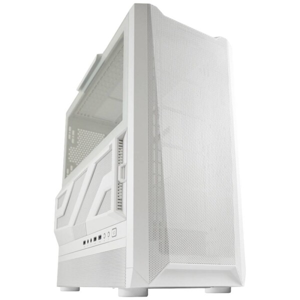 LC Power Gaming 900W midi tower PC skrinka biela; LC-900W-ON