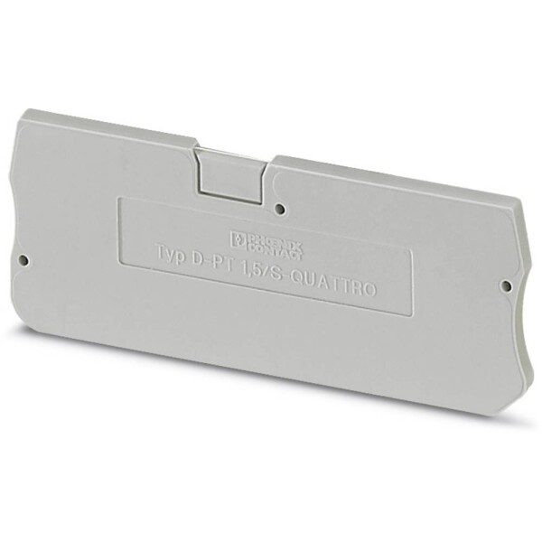 End cover D-PT 1,5/S-QUATTRO 3208375 Phoenix Contact; 3208375