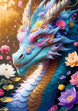 Trefl Puzzle Farebný drak