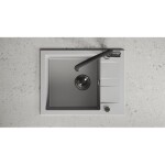 Kuchinox - SHIRE granitový drez 1-kom s odkvapkávačom SBS_513Y